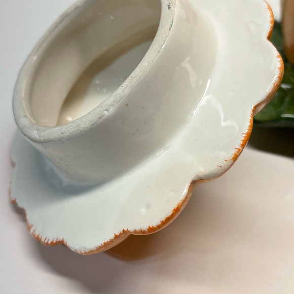 Vtg Teapot Fall Pumpkin - Picture 9 of 16